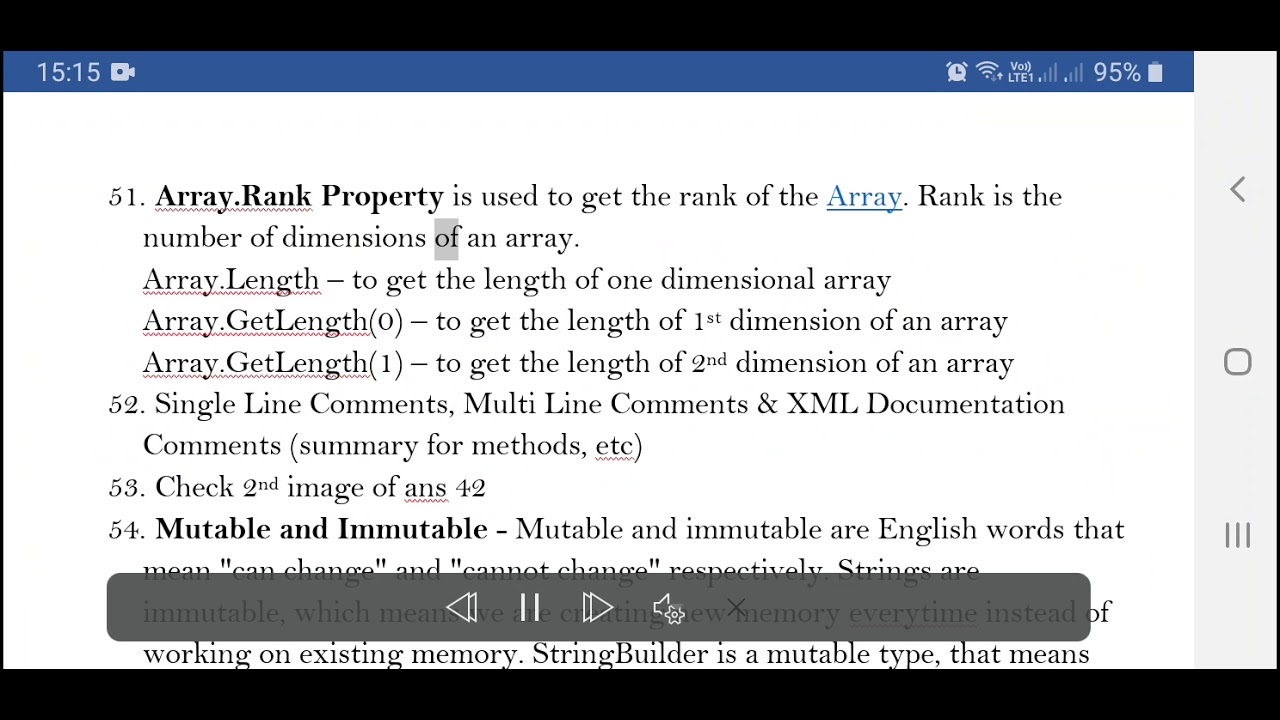 C# Interview question answers - notes - beginner, intermediate & expert ...
