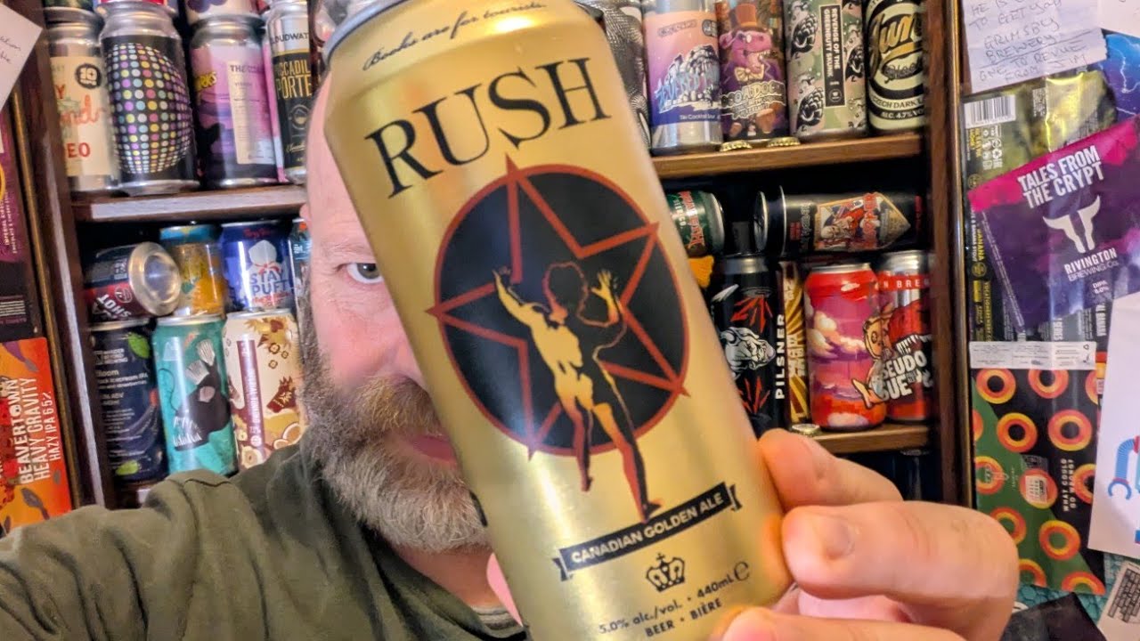 Henderson Brewing Co X Rush X Fierce Beer Rush Canadian Golden Ale (банка) 5%
