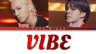TAEYANG (태양) 'VIBE' (ft. Jimin of BTS) Color Coded Lyrics Video