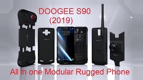 DOOGEE S90 _Official Video_ All in one Modular Rugged Phone