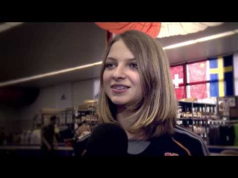 Skisprung: Olympia-Interview mit Gianina Ernst (21.01.2014)
