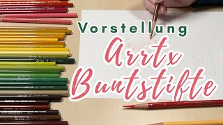 Vorstellung: Arrtx Buntstifte 72er Set