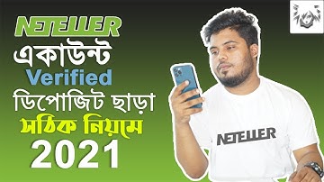 NETELLER ACCOUNT Verification 2021 | Without Deposit Verified Neteller Account | As Sattar