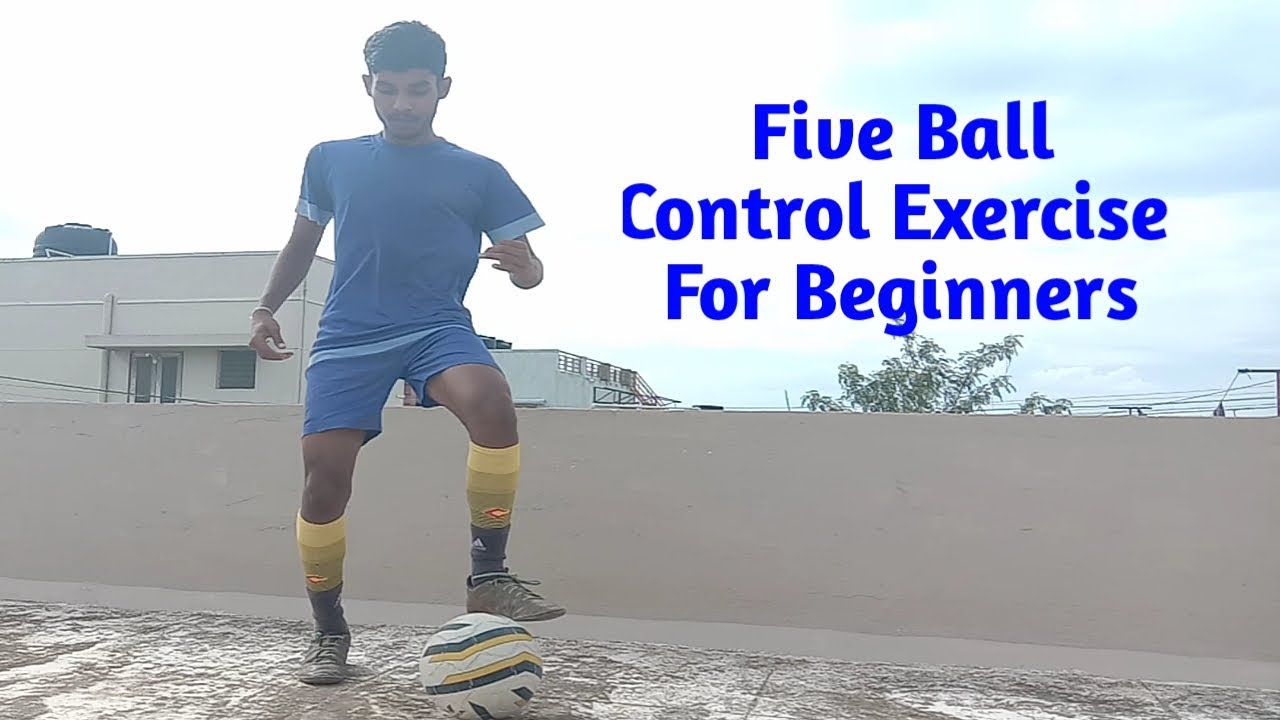 5 Ball Control Drills For Beginners Individual soccer drills to