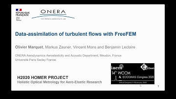 Data assimilation of turbulent flows with FreeFEM