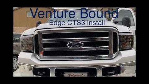 Venture Bound Special Episode      Powerstroke Edge CTS3      Black headlights