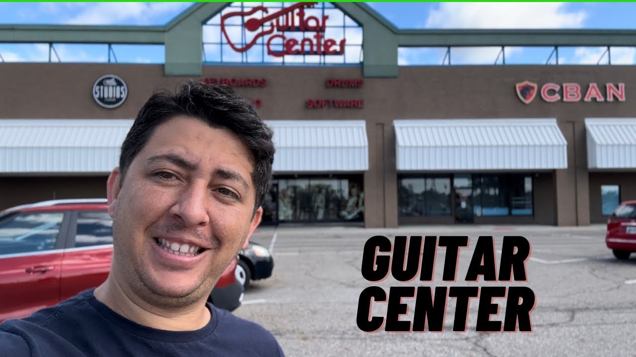 Como é a Guitar Center nos EUA ?? - YouTube