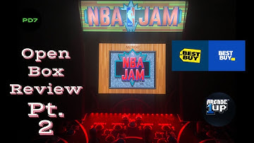 Arcade 1up NBA Jam Open Box Best Buy part 2 review