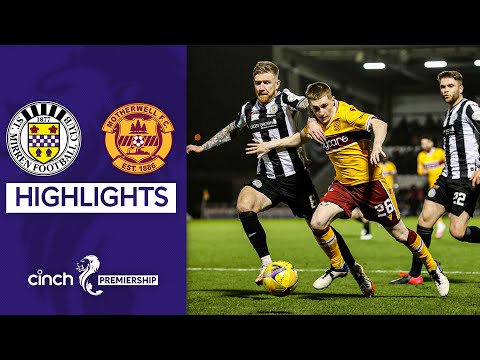 St Mirren 1-1 Motherwell | Tierney Fires in Dramatic Late Leveller! | cinch Premiership