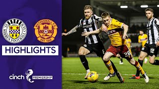 St Mirren 1-1 Motherwell | Tierney Fires in Dramatic Late Leveller! | cinch Premiership