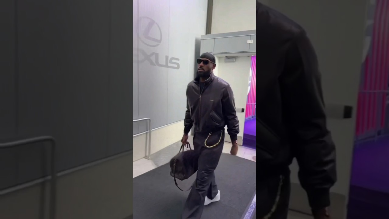 STARS OUTFIT pt.351  LeBron James outfit arriving at NBA All-Star game in Los Angeles, USA 2026
