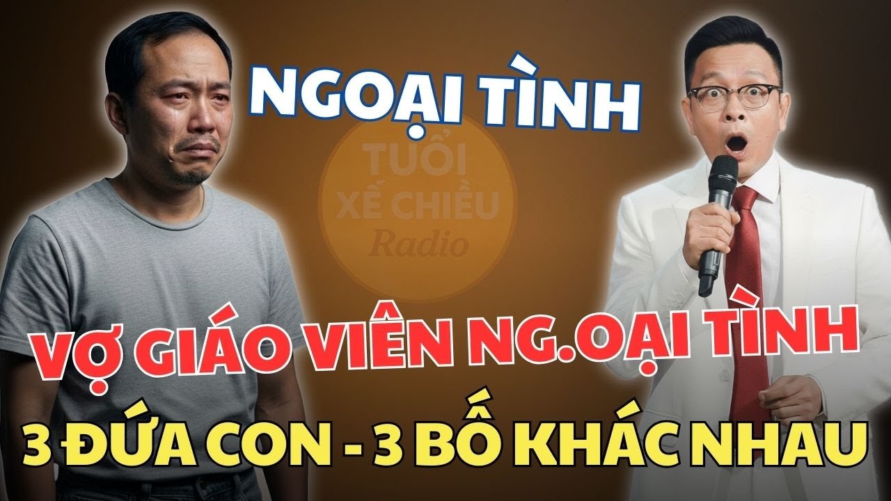 Vợ Giáo Viên Ngoại Tình: 3 Đứa Con 3 Bố Khác NHau & Quyết Định Của Người Chồng Gây Chấn Động