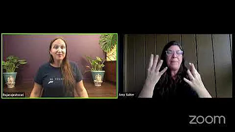 2021 May 19 Vodcast with Amy Salter