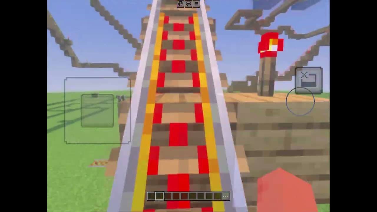 Building a food place to my carnival. And finish the ride. 