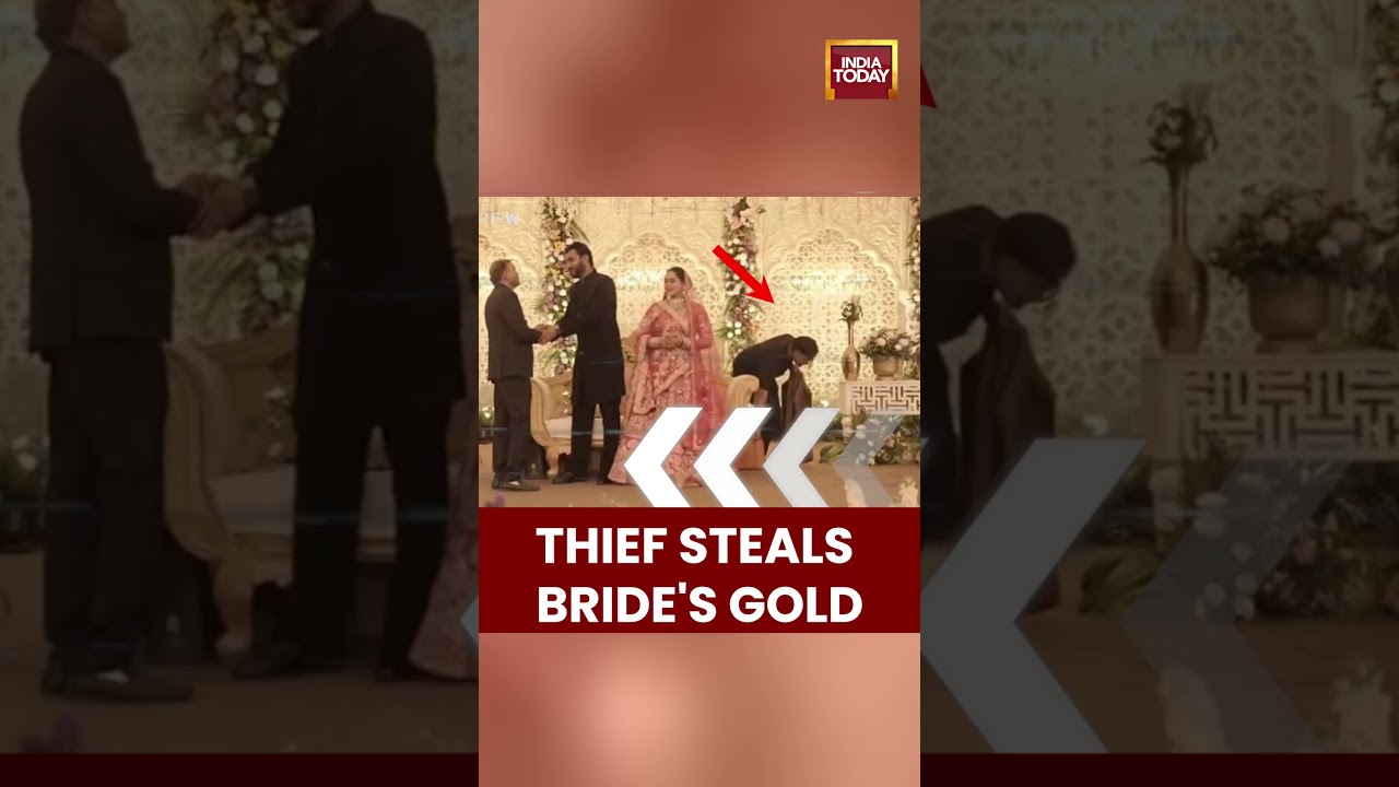 Thief Steals Bride’s Gold During Wedding Ceremony | Shocking Crime Caught on Camera 