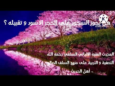 الإمام الألباني السلفي رحمه الله هل يجوز السجود على الحجر الأسود و تقبيله