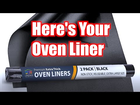 Here's your Oven Liner Non-Stick Oven Mat Reusable Oven Protector Sheets