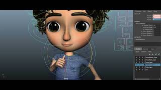 Fady body Custom attributes in Maya