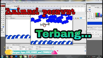 Tutorial membuat animasi Tweening di Adobe Flash