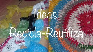 0.8 RECICLA BOLSAS DE PLASTICO / RECYCLE PLASTIC BAGS GANCHILLO CROCHET