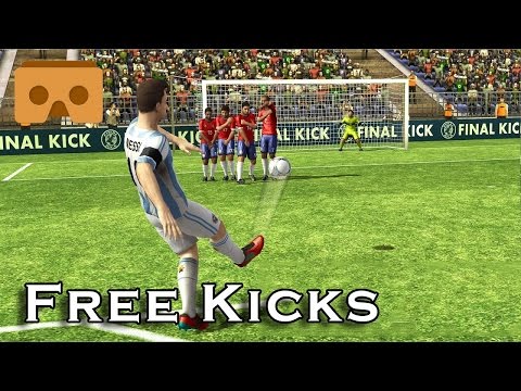 Final Kick VR - Virtual Reality free soccer game for Google Cardboard