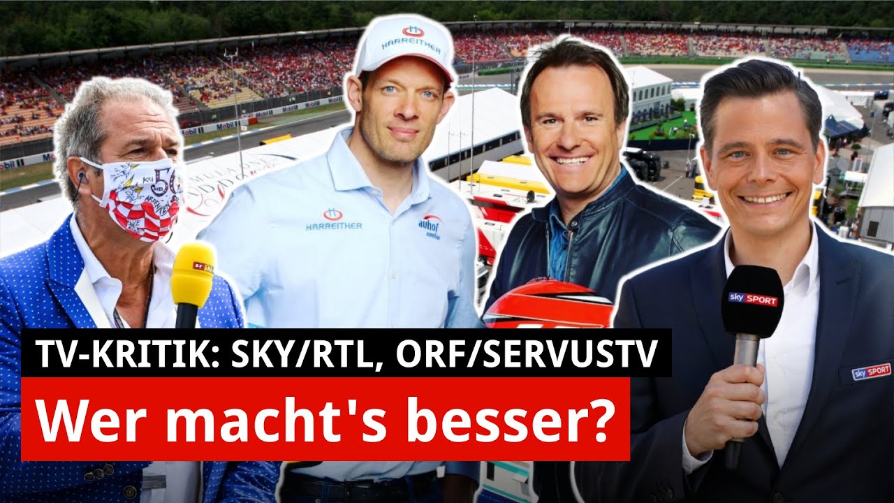 F1 live im TV Wer machts am besten? Senderkritik Sky RTL ORF ServusTV