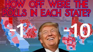 How Off Were the Polls in Each State?