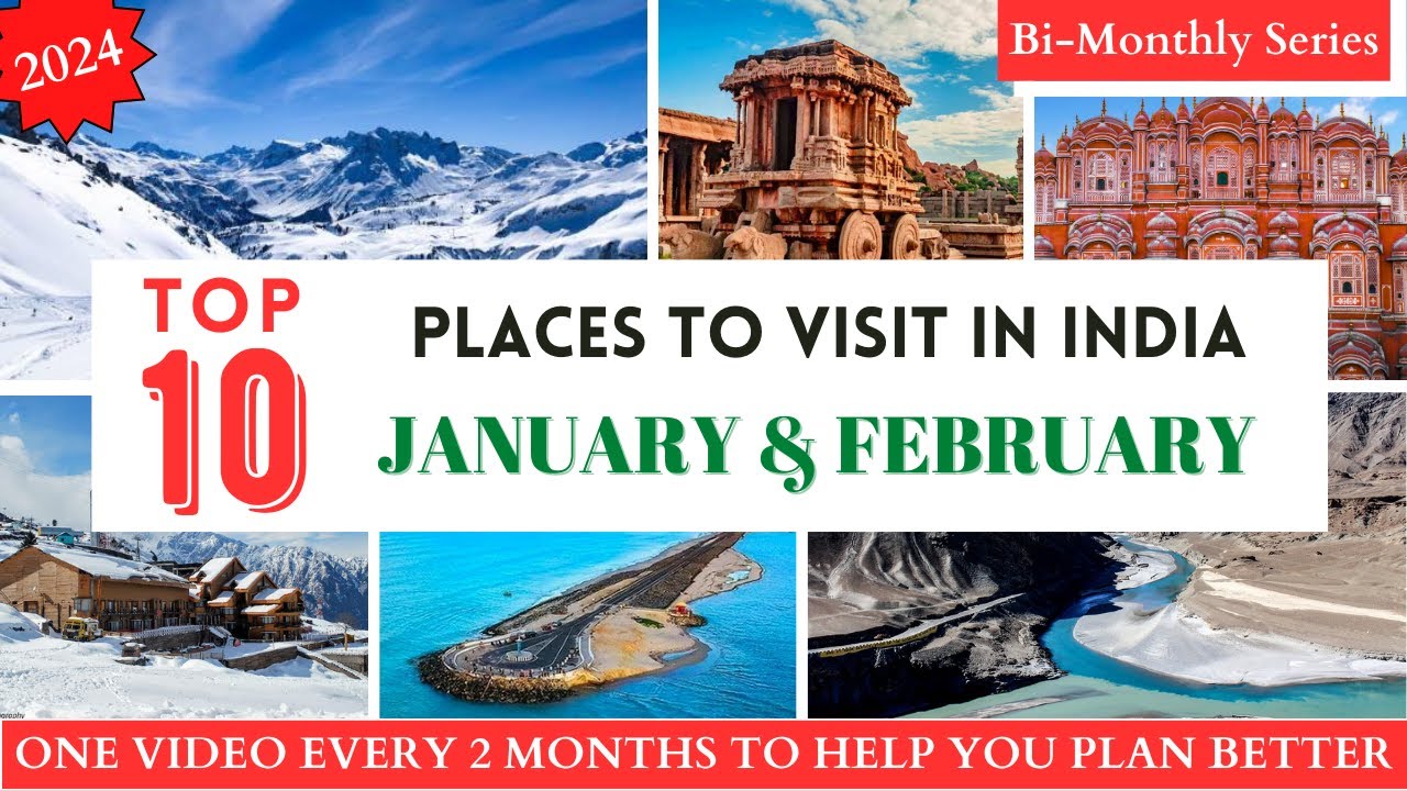 TOP 10 Places To Visit In JANUARY FEBRUARY In India 2024 WHERE TO