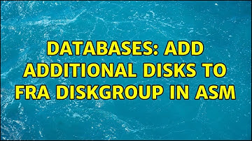 Databases: Add additional disks to FRA diskgroup in ASM (2 Solutions!!)