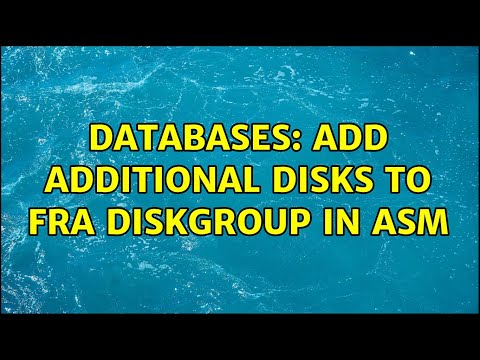 Databases: Add additional