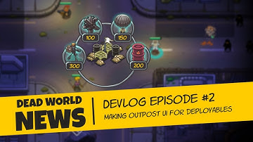 Making UI for my RTS / Defense game to deploy objects or turrets in Unity - Dead World Heroes Devlog