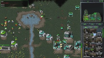 C&C Remastered-Mujalli Mod-Random+Hard AI VS 4 Hard AI "Temperate 3v3"