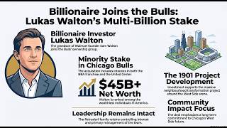 The $45B Boost: Lukas Walton Joins Chicago Bulls Ownership