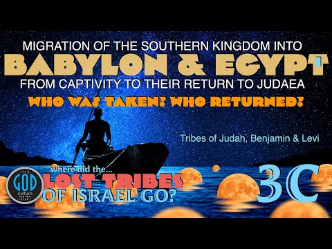 Lost Tribes Series Part 3C: Southern Kingdom of Israel Taken Into Babylon & Egypt?