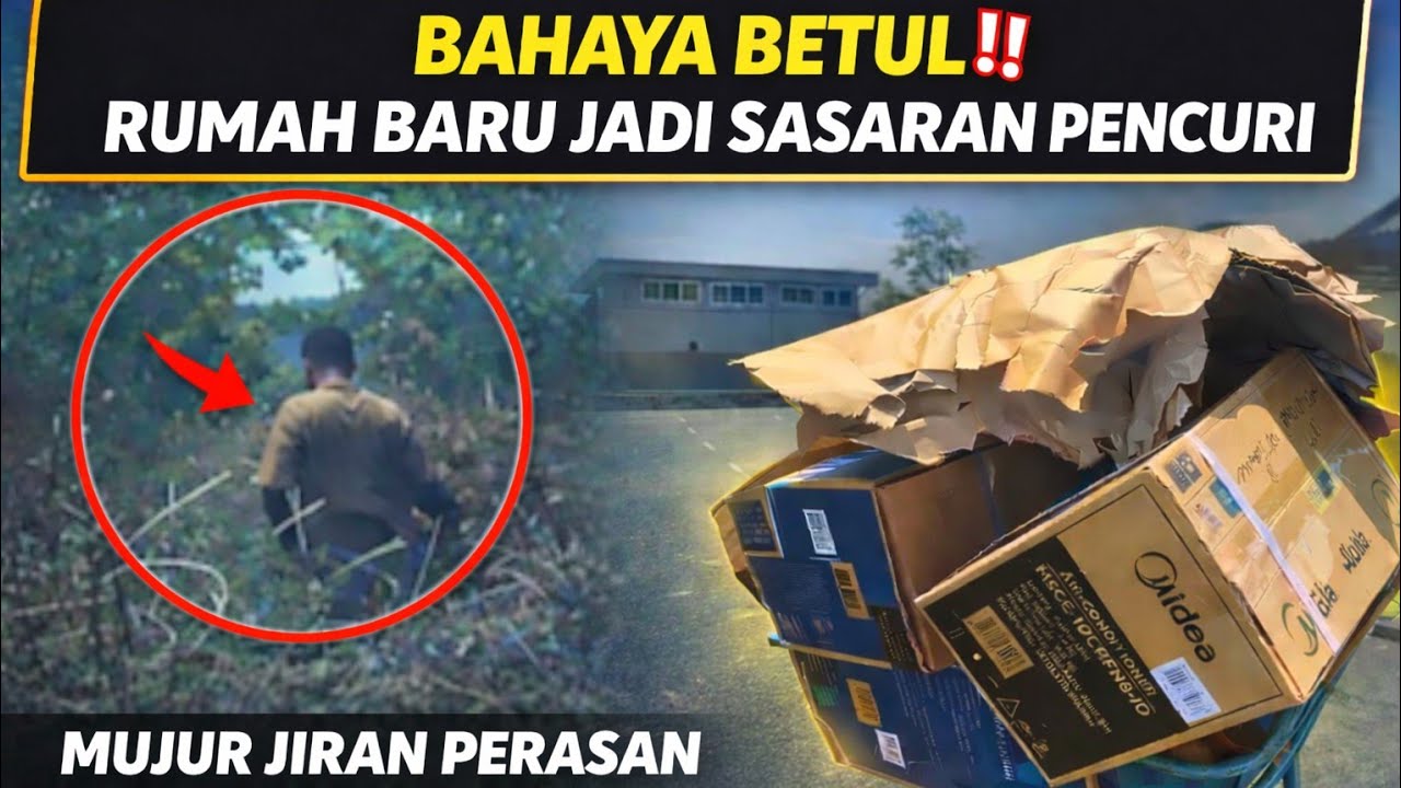 BERLAKON BUANG SAMPAH‼️ RUPANYA CURI TV 65 INCI🔴 KEJADIAN DI YARRA PARK,SUNGAI PETANI, KEDAH 