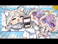 【手描き】自分たちの切り抜きを見るママ犬を止めたいフワモコ【ハルノコ/FUWAMOCO/ホロライブ/切り抜き】