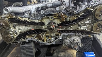 Subaru XV ! engine timing chain mark