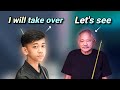 Very Confident Kid Let's His Cue do the TALKING Vs EFREN REYES
