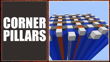 Minecraft Factions: Corner Pillars [Virtually Free!] [Very Strong Defense!] [Tutorial] [1.7/1.8+]