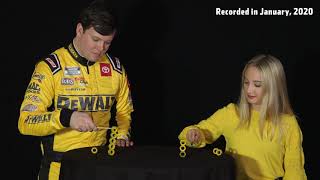 Lug Nut Tower Challenge with NASCAR Drivers | NASCAR screenshot 3