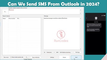 How to Send Free SMS using Outlook in 2024? [Easy Way]