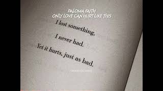 paloma faith-only love can hurt like this (sped up+reverb) Resimi