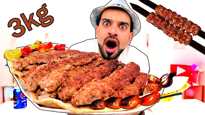 تحدي الكباب العراقي الأصلي - 3 كيلوات كباب مشوي على الفحم ! Iraqi Grilled Kebabs CHALLENGE
