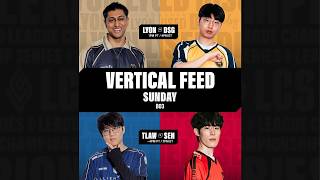 Vertical | LCS Spring W4 | TLAW vs SEN