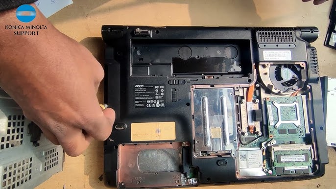 ACER 6930 take apart video, disassemble, how to open disassembly - YouTube