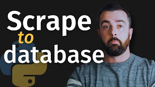 Add a Database to your Web Scraper - Full Code How to