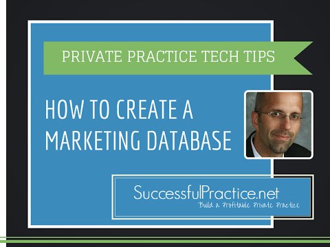 Video: Hvordan bruger databaser markedsføring?