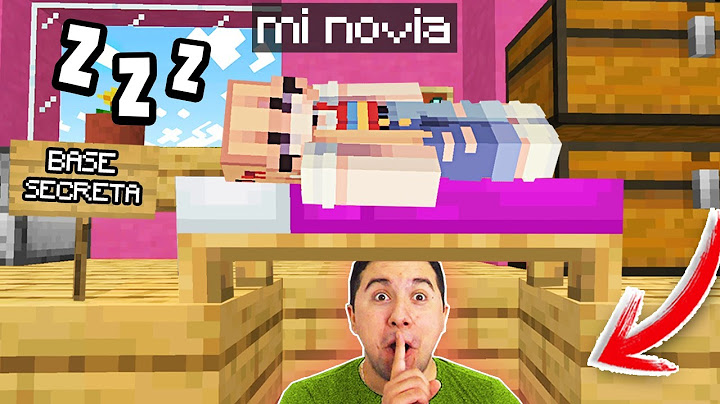 Construí una *HABITACIÓN SECRETA* dentro de la BASE SECRETA de mi NOVIA en MINECRAFT 😂 (terminó mal)