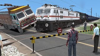 Heavy Truck vs Train - Stops the Train : BeamNG.Drive
