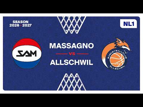 NL1 Men｜Day 2: MASSAGNO vs. ALLSCHWIL